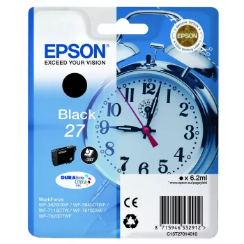 Epson Alarm clock 27 DURABrite Ultra Tintenpatrone 1 Stück Original Standard-Reichweite Schwarz