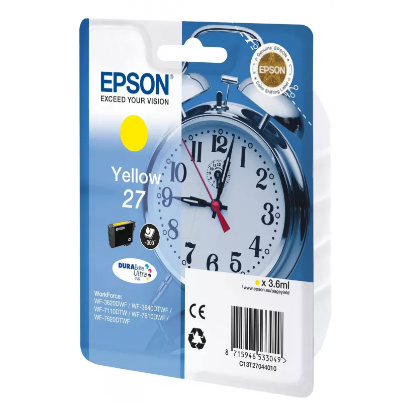 Epson Alarm clock 27 DURABrite Ultra Tintenpatrone