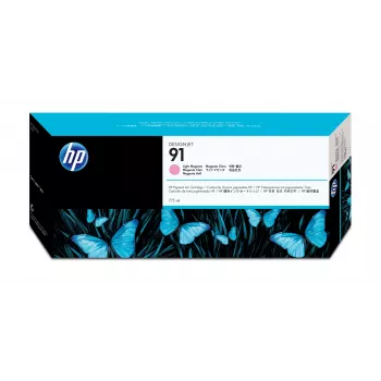 HP 91 775 ml HellMagenta DesignJet Pigment-Tintenpatrone, HP DesignJet Z6100 Druckerserie, Thermo-Tintenstrahldruck, Magenta, 324 mm, 120 mm, 64 mm