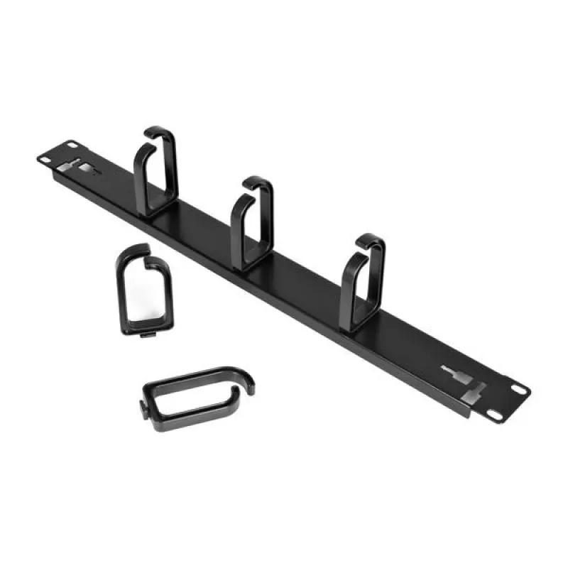 StarTech.com 1U 19 Zoll Metall-Rackmount-Kabelmanagement-Panel