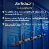 StarTech.com 1U 19 Zoll Metall-Rackmount-Kabelmanagement-Panel