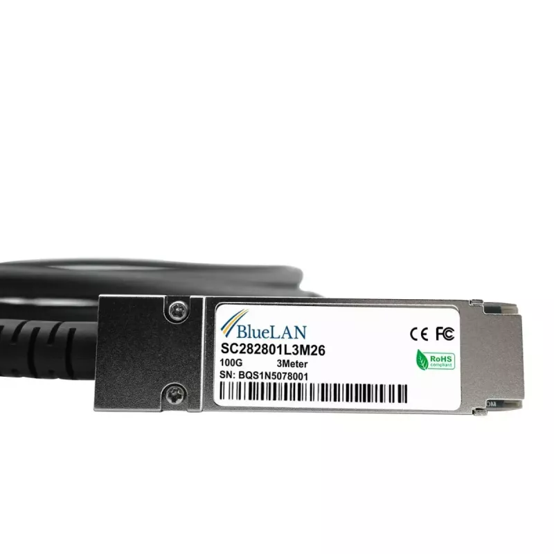 DAC-Kabel BlueOptics CAB-Q-Q-100G-3M-BL QSFP28 3m