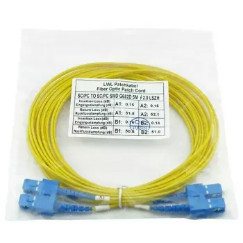 BlueOptics CAB-SMF-SC-SC-30 InfiniBand Glasfaserkabel 30 m SC SC