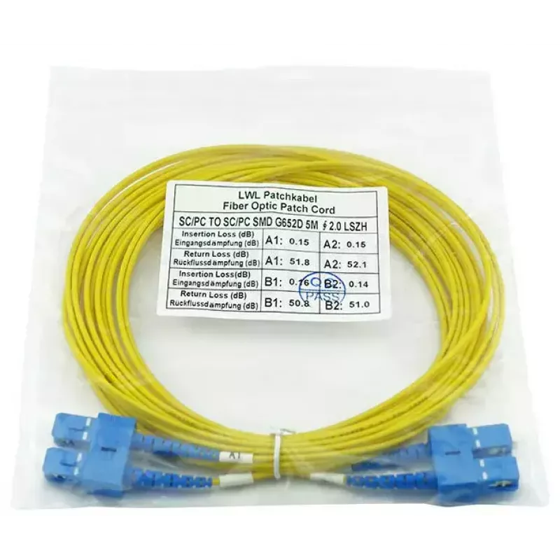 BlueOptics CAB-SMF-SC-SC-30 InfiniBand Glasfaserkabel 30 m SC SC