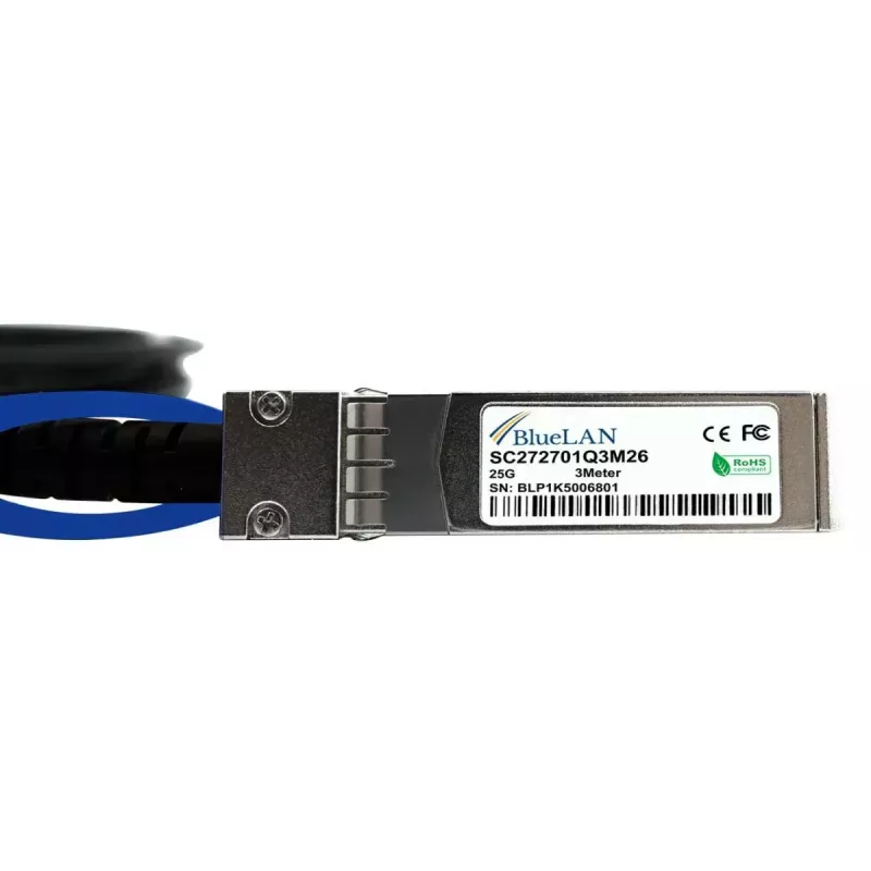 InfiniBand/Glasfaserkabel BlueOptics CAB-S-S-25G-5M 5 m SFP28 Stecker/Stecker