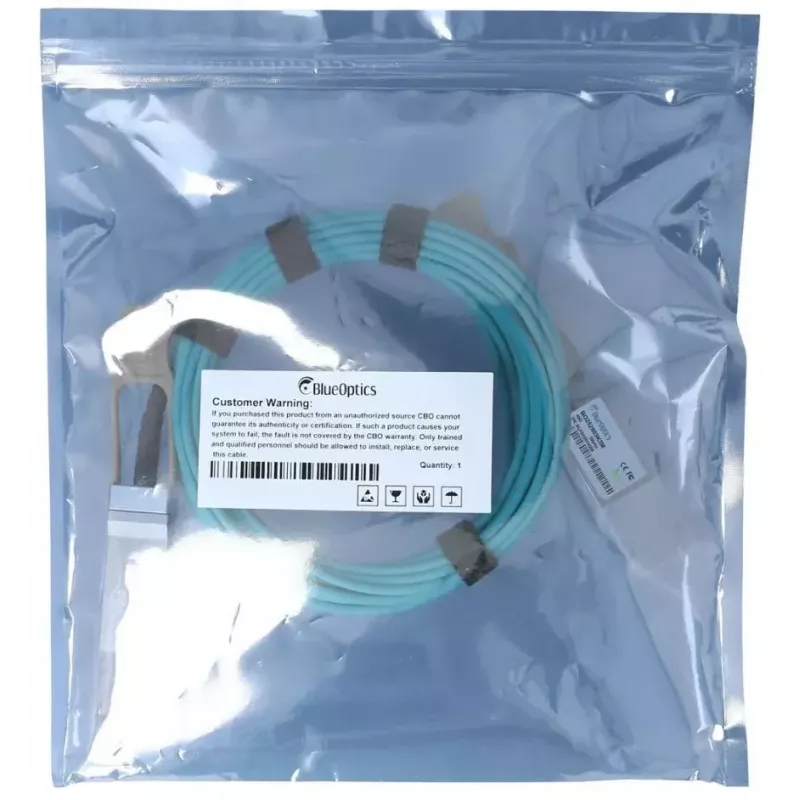 BlueOptics CBL-0310-005-BO InfiniBand Glasfaserkabel 5 m QSFP