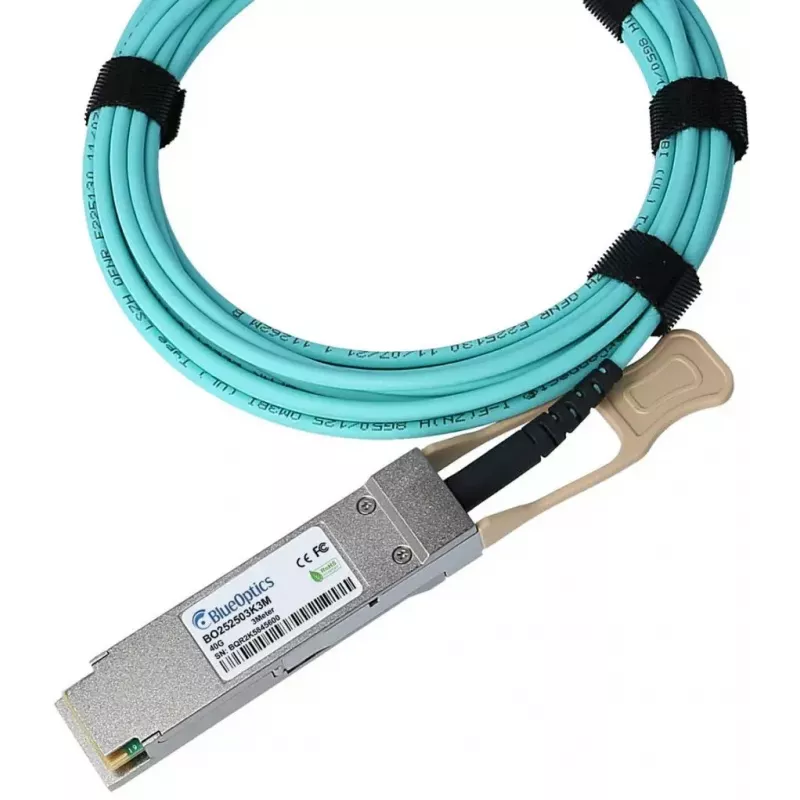 BlueOptics CBL-0310-005-BO InfiniBand Glasfaserkabel 5 m QSFP