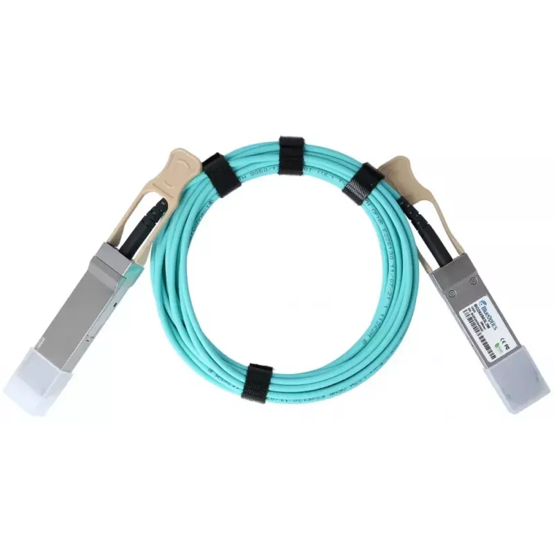 BlueOptics CBL-502-BO InfiniBand/Glasfaserkabel 2 m QSFP28 Aqua