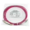 BlueOptics CBL-LC-OM4-15M-BO Duplex LC Glasfaserkabel 15m Stecker/Stecker