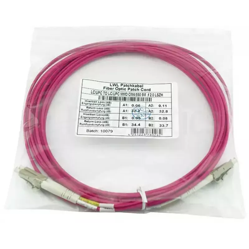 BlueOptics CBL-LC-OM4-20M-BO InfiniBand/Glasfaserkabel 2x LC 20m OM4