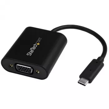 StarTech.com USB-C auf VGA Adapter - mit Präsentationsmodus-Schalter - 1920x1200