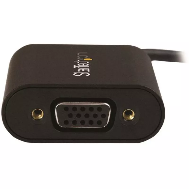 StarTech.com USB-C auf VGA Adapter - mit Präsentationsmodus-Schalter - 1920x1200