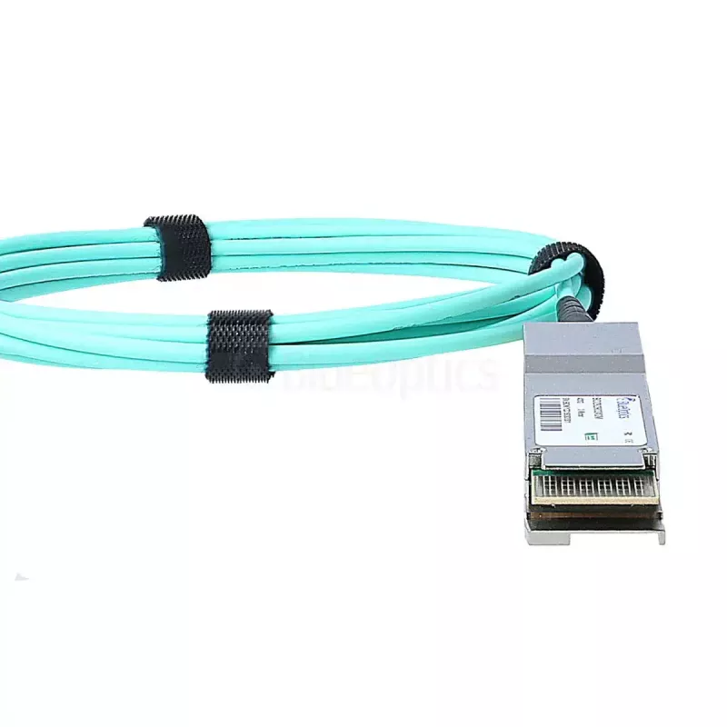 Netzwerkkabel BlueOptics C-DQ8FNM003-H0-M-BO QSFP-DD InfiniBand 3m Aqua