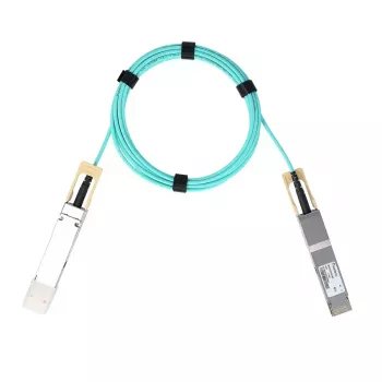 Netzwerkkabel BlueOptics C-DQ8FNM003-H0-M-BO QSFP-DD InfiniBand 3m Aqua