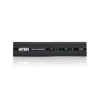 ATEN CS72D KVM Switch Schwarz