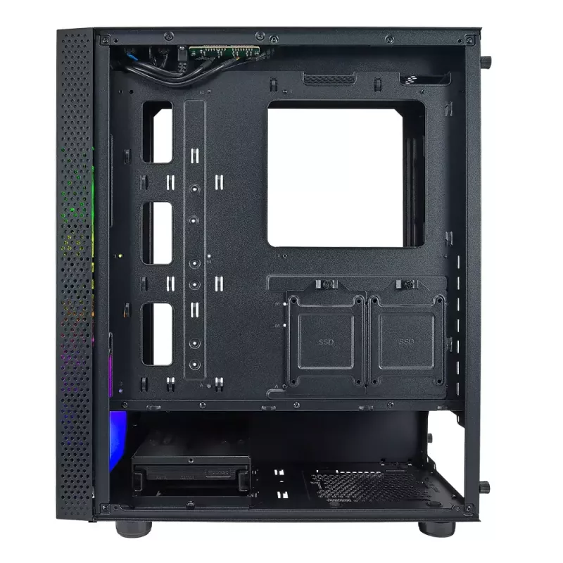 PC-Gehäuse Azza Celesta Midi Tower Schwarz