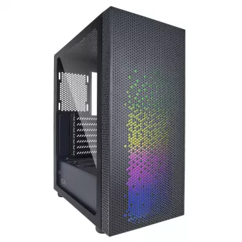 PC-Gehäuse Azza Celesta Midi Tower Schwarz