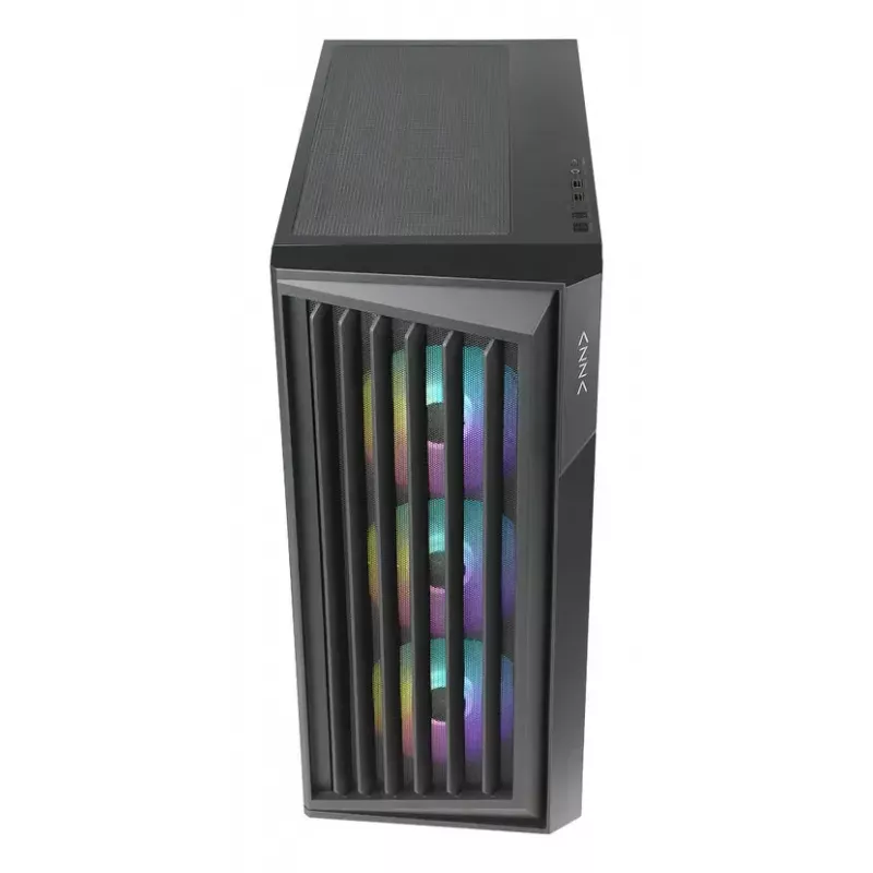 PC-Gehäuse Azza Torrent Midi Tower Schwarz