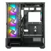 PC-Gehäuse Azza Tiara Midi Tower Schwarz