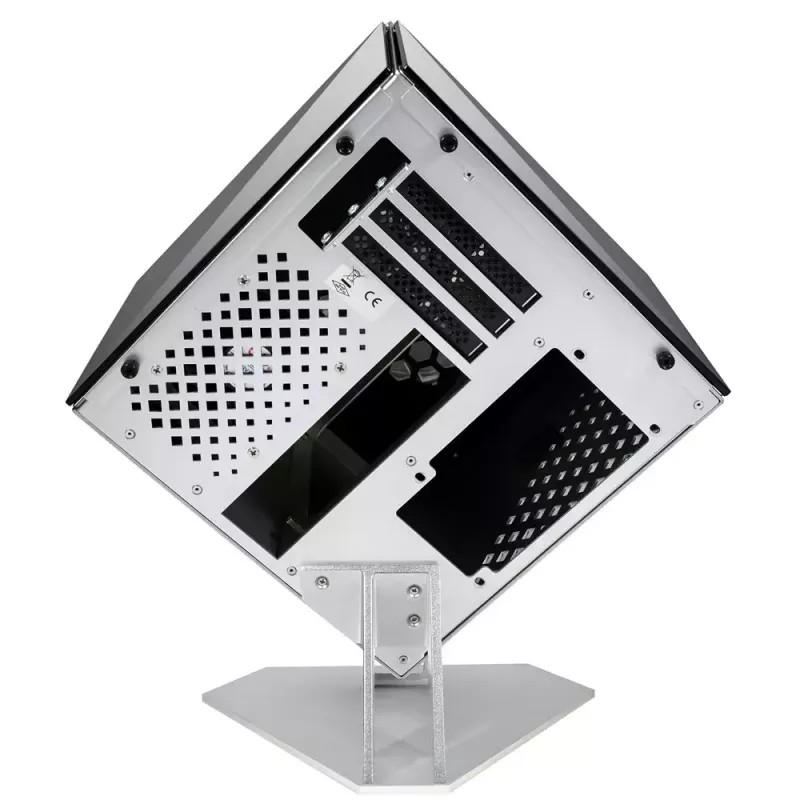 PC-Gehäuse Azza CUBE MINI 805 Cube Silver