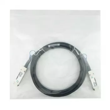 DAC-Kabel BlueOptics EMC DAC-QSFP-100G-1M 1m QSFP28 Schwarz