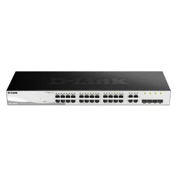 D-Link 28-Port Gigabit Smart Managed Switch inklusive 4 Combo-Ports