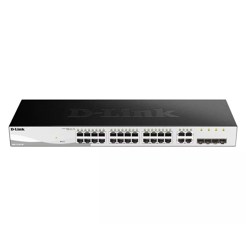 D-Link 28-Port Gigabit Smart Managed Switch inklusive 4 Combo-Ports