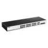 D-Link 28-Port Gigabit Smart Managed Switch inklusive 4 Combo-Ports