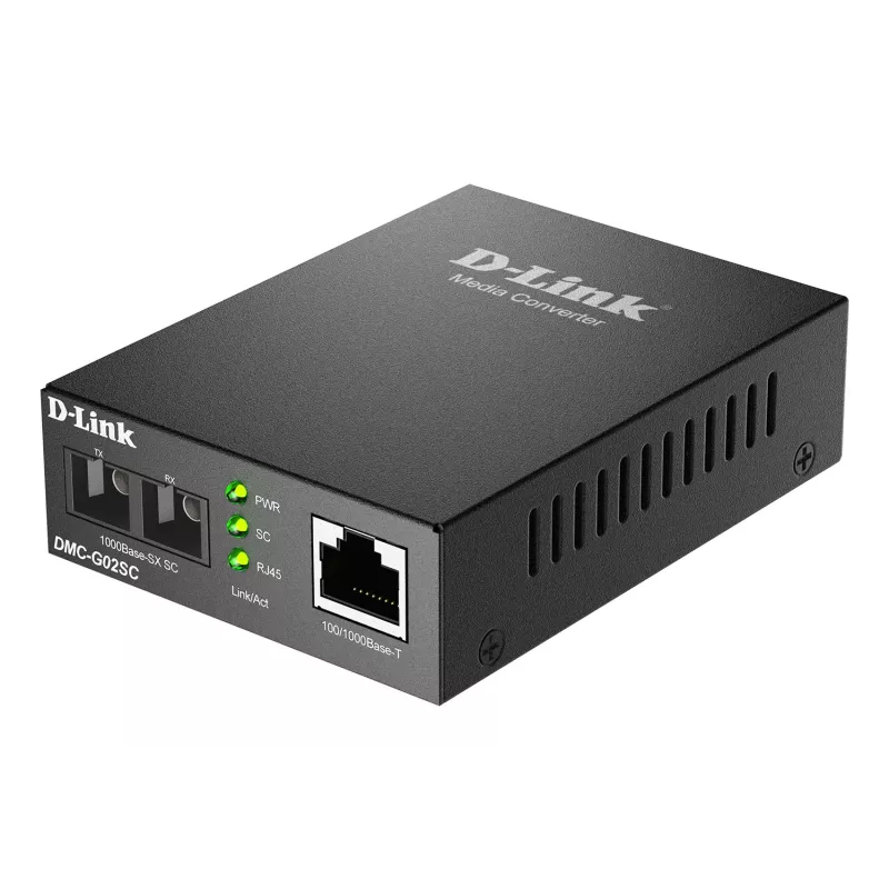 D-Link 100/1000Base-T zu 1000Base-SX SC Multimode-Medienkonverter (550 m)