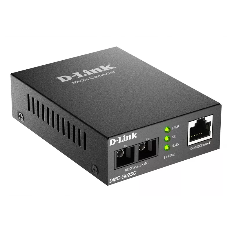 D-Link 100/1000Base-T zu 1000Base-SX SC Multimode-Medienkonverter (550 m)