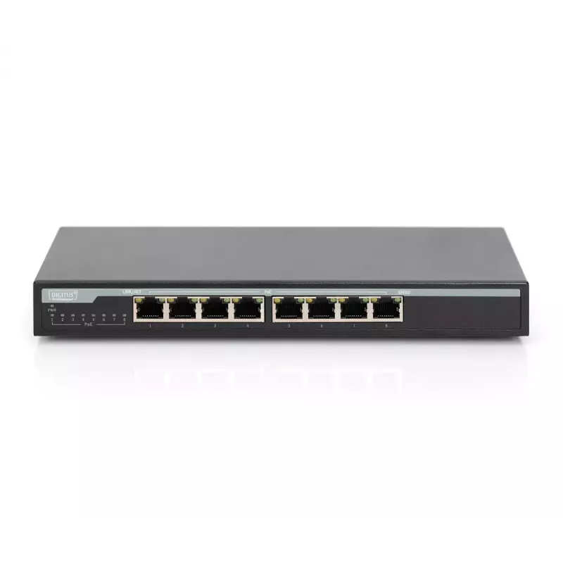 Unmanaged Switch Digitus DN-95340 8-Port Gigabit Netzwerk-Switch