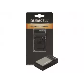 Duracell Digitalkamera-Akkuladegerät, USB, Ladegerät für den Innenbereich, Olympus BLN-1, Schwarz, 5 V, 5 V