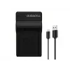 Duracell Digitalkamera-Akkuladegerät, USB, Ladegerät für den Innenbereich, Olympus BLN-1, Schwarz, 5 V, 5 V