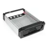 StarTech.com Schwarzer Aluminium 5,25 Zoll zuverlässiger SATA-Festplatten-Wechselrahmen