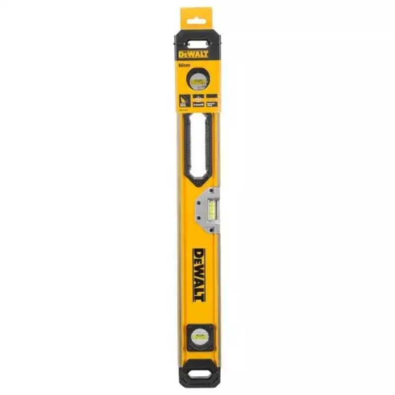 Wasserwaage DeWALT DWHT0-43224 0,6 m Schwarz Gelb Genauigkeit 0,5 mm/m