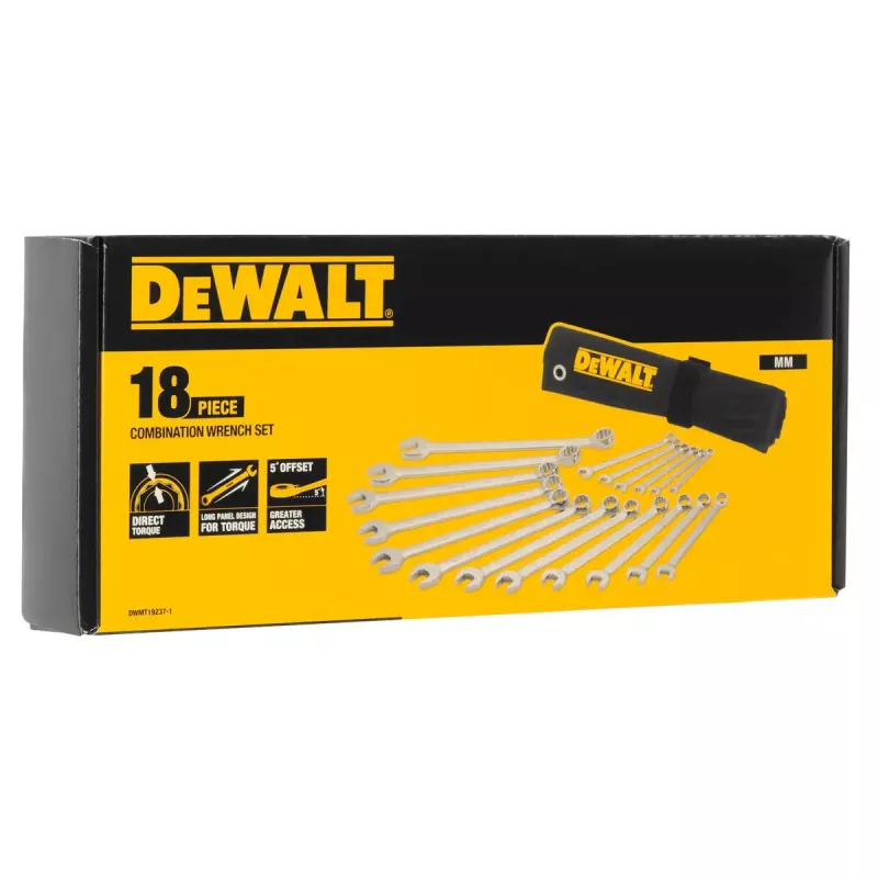 Kombinationsschlüsselsatz DeWALT DWMT19237-1 18 Stück
