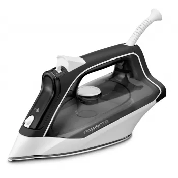 Rowenta DX1530 Dry & Steam Bügeleisen Edelstahl-Bügelsohle 2200 W Schwarz