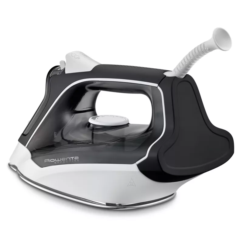 Rowenta DX1530 Dry & Steam Bügeleisen Edelstahl-Bügelsohle 2200 W Schwarz