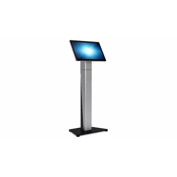 Self-Service-Bodenständer von elo touch solutions E514881 – schlankes Design für interaktive Displays und Touchscreens