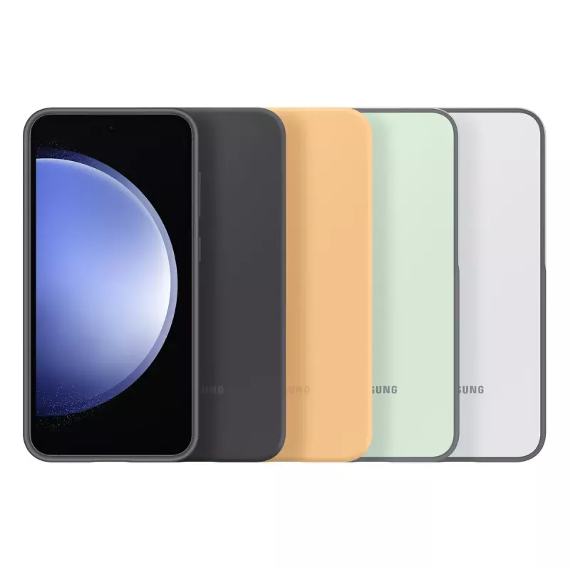 Samsung Silikon-Case für Galaxy S23 FE, Weiß (EF-PS711TWEGWW)