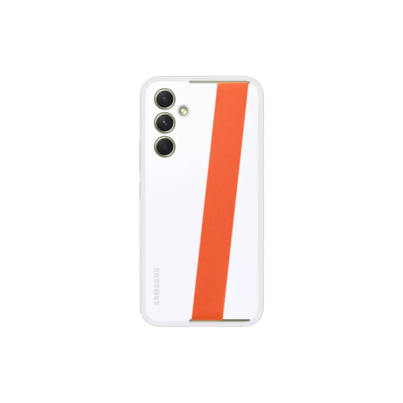Samsung EF-XA546 Handyhülle 16,3 cm (6,4 Zoll) Cover Orange, Weiß