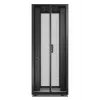 APC Easy Rack, 42U, Schwarz, mit Dach, Rollen, Füßen, 4 Halterungen und Boden, ohne Seitenwände, 1991H x 800B x 1200T mm