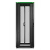 APC Easy Rack, 42U, Schwarz, mit Dach, Rollen, Füßen, 4 Halterungen und Boden, ohne Seitenwände, 1991H x 800B x 1200T mm