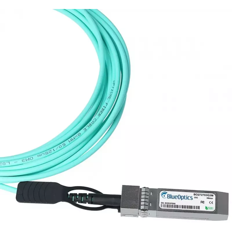 BlueOptics ET7302-AOC-2M-BO InfiniBand Glasfaserkabel SFP28 2m Stecker/Stecker