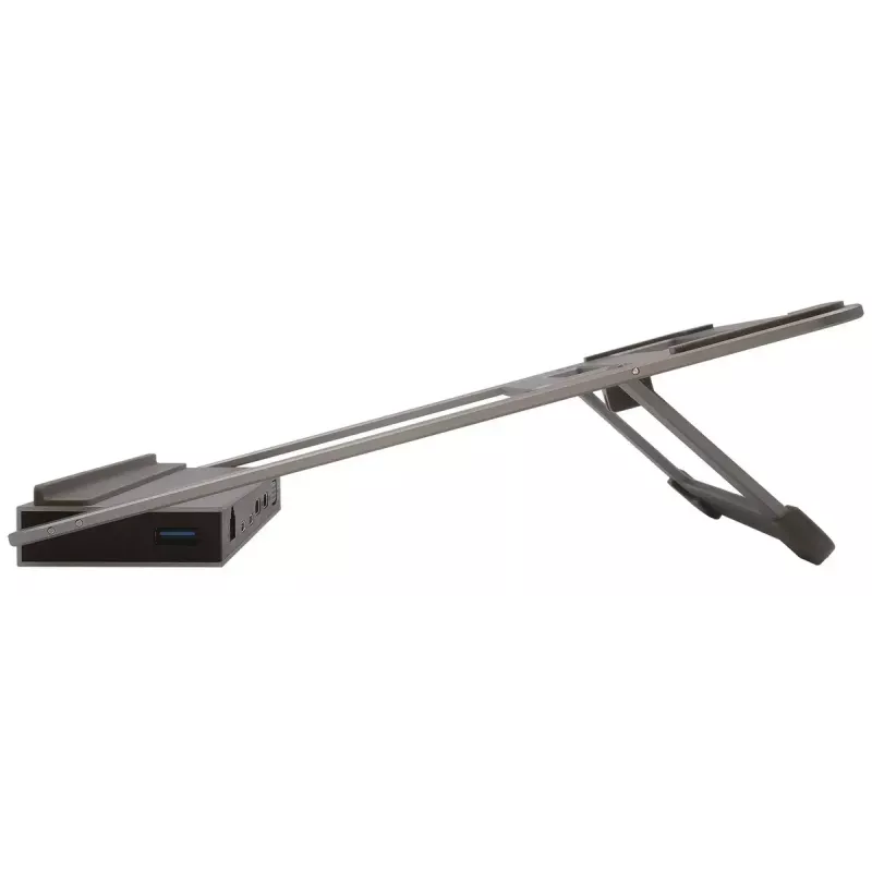 Laptop-Ständer EXSYS EX-1223HM Silber USB 3.2 Gen 1 100W