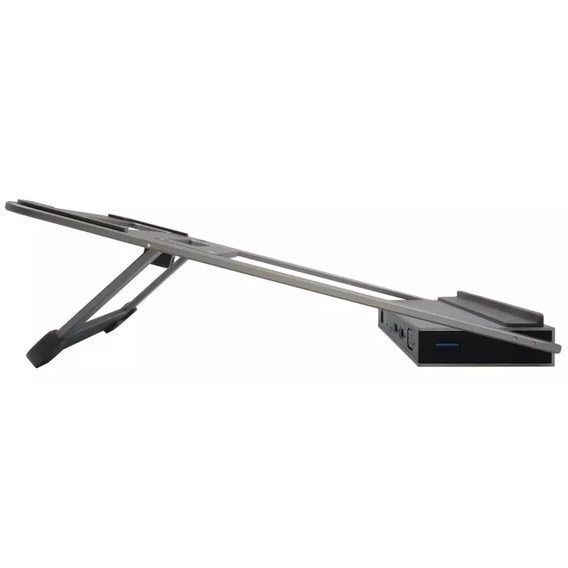Laptop-Ständer EXSYS EX-1223HM Silber USB 3.2 Gen 1 100W