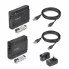StarTech.com DisplayPort KVM Extender über Glasfaser, 4K 60Hz, Console Extender Kit, bis zu 300 m (Multimode) mit vorinstallierten SFP+ Modulen, 3x USB HID
