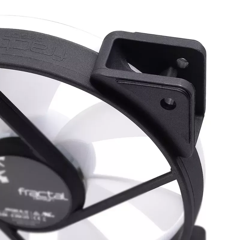 Lüfter Fractal Design Prisma AL-12 12 cm Schwarz Weiß