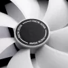 Lüfter Fractal Design Prisma AL-12 12 cm Schwarz Weiß