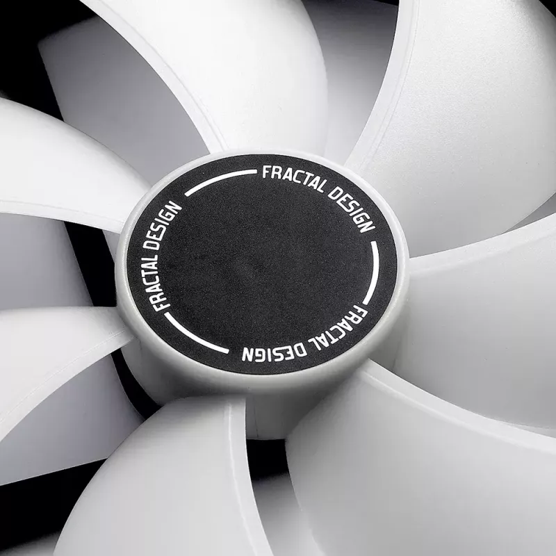 Lüfter Fractal Design Prisma AL-12 12 cm Schwarz Weiß